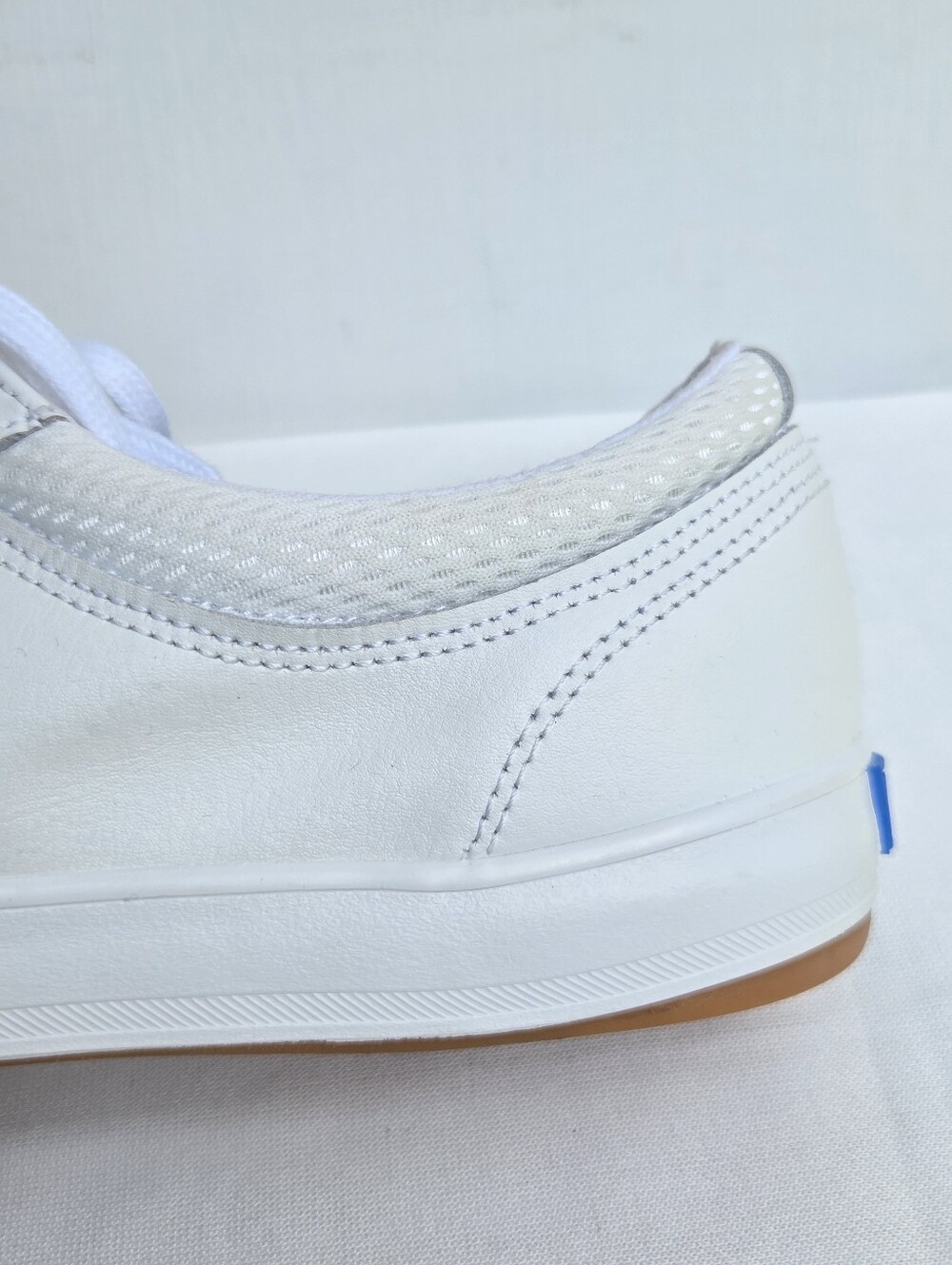Keds Women's White Lace-Up Low Top Sneakers Logo Accents Classic Casual Size-10 - Picture 9 of 13